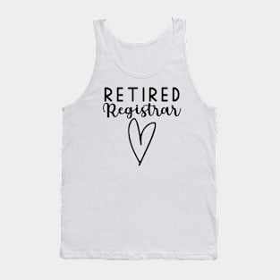 Retired Registrar Tank Top